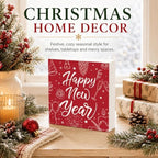 Happy New Year Wood Box Sign, Festive Party Decor for Tabletop Shelf - Image 2