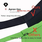 Total 12 PCS Plain Color Bib Apron Adult - Image 7