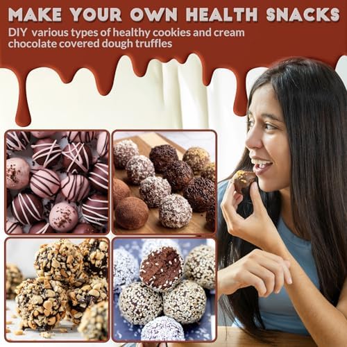 HKNMTT Silicone Semi-Sphere Molds 15 Cavities 2-Pack 1.5" for Chocolate Truffles Jelly Fat Bombs Gelatina, Small Baking Round Half Sphere Candy Moulds, Homemade Freeze Food Grade BPA Free Oven Safe - Image 6