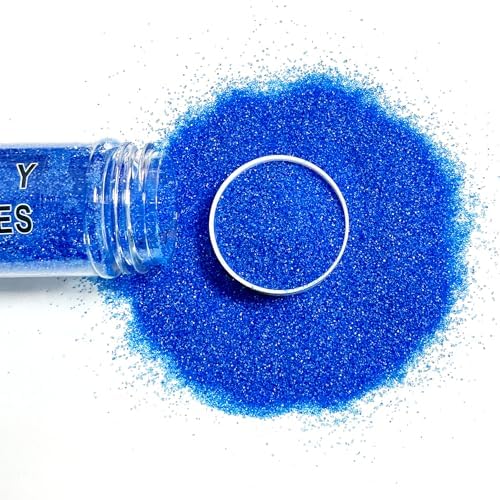 Edible Royal Blue Sanding Sugar Sprinkles 142g/ 5.01oz Sprinkles for Cake Decorating Candy Baking Decorations Ice Cream Toppings and Cookie Decorating for Wedding Parties Valentines Halloween Christmas - Image 2