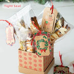 5x10In Cookie Bags Clear Self Sealing Cellophane Treat Bags 200Pcs - Image 3
