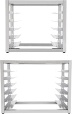 6 Tier Bun Pan Rack, Aluminum Bakery Rack - Image 3