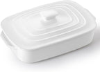 Large Ceramic Casserole Dish by Lareina