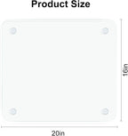Tempered Glass Cutting Board, 16x20" Glass Cutting Board - Image 2