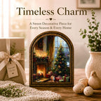 Christmas Arched Table Sign, Rustic Farmhouse Holiday Decor - Image 3