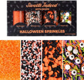 Sweets Indeed Halloween Sprinkles 4 Pack, Sugar & Candy Eyeballs 11.57oz by SweetsIndeed