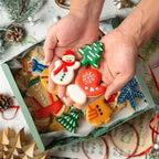 BYkooc Christmas Cookie Cutter Set,18 Piece Stainless Steel Winter Christmas Cookie Cutters Shapes for Baking - Christmas Tree,Snowflake,Snowman,Gingerbread Man,Gingerbread Girl,Mitten, Silver - Image 6