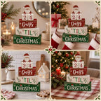 Christmas Countdown Decorations Indoor, Christmas Table Decor for Home - Image 6