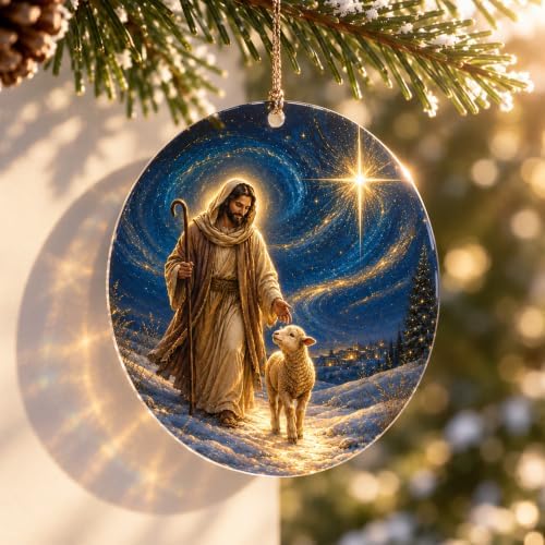 Jesus Ornament, Religious Gifts for Women, Christian Decor, Christian Home Decor, Nativity Ornament - Image 6