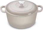 TeamFar Dutch Oven, 6QT Enameled Cast Iron Dutch Oven Cooking Pot by TeamFar