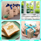 JULBEAR 36Pcs Mother's Father's Day Cookie Cake Stencil Templates - Image 5