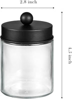 SheeChung 4-Pack Glass Qtip Holder Dispenser - Image 6