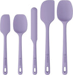 ChefAide 5 Pieces Silicone Spatula Set, Food Grade Rubber Spatula, Upgrade by ChefAide