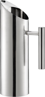 Hiceeden Stainless Steel Water Pitcher, 51oz/1.5L Modern Metal Pitcher by Hiceeden