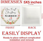 Our First Christmas Married Decor, Wedding Gifts for Couples - Image 2