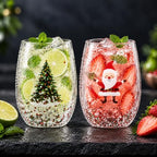 2pcs christmas mugs Coffee Cups 10oz Heat insulation and scald prevention - Image 6