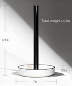 VROOMIUM Paper Towel Holder Countertop, Fits Double to Family Rolls, Elegant - Image 2