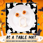 Marspark 100 Sheet Halloween Wax Paper Ghost for Food 11.4 x 11 Inch - Image 6