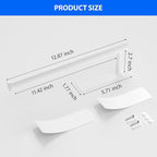 Paper Towel Holder Under Cabinet, Self-Adhesive, No Drilling, Stainless Steel - Image 5