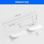 Paper Towel Holder Under Cabinet, Self-Adhesive, No Drilling, Stainless Steel - Image 5