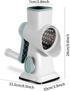 Cheese Grater Hand Crank Rotary Vegetables Shredder - Image 3