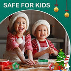 Christmas Cookie Cutter Set - 8 Piece Holiday Cookies Molds with Comfort Grip for Xmas Party Supplies/Favors - Including Glove, Snowman, Gingerbread Man, Star, Snowflakes, Christmas Tree, etc - Image 4