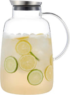 Purefold Pitcher with Lid, 109 Ounces Water Pitcher, Heat Resistant Leakproof - Image 9