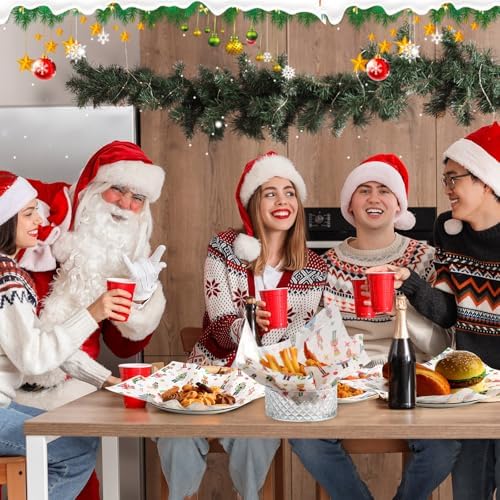Marspark 100 Sheet Christmas Nutcracker Wax Paper for Food 11.4 x 11 Inch - Image 6
