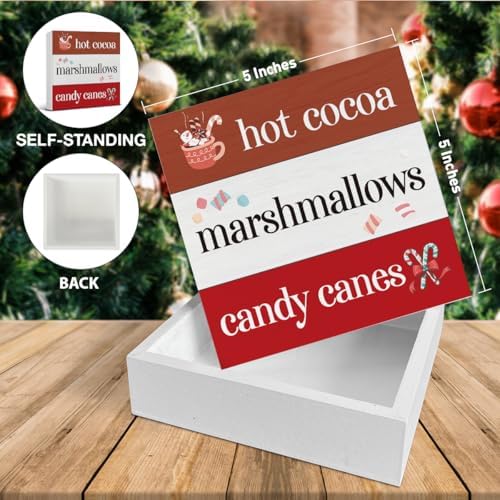 Hot Cocoa Bar Winter Decorations Indoor - Christmas Decor - Image 2
