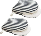 1 Pair Mini Oven Mitts, High Heat Resistant Oven Gloves, Kitchen Short Oven Mit by CoekMoed