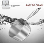 LOLYKITCH Tri-Ply Stainless Steel Saucepan Set - Image 4
