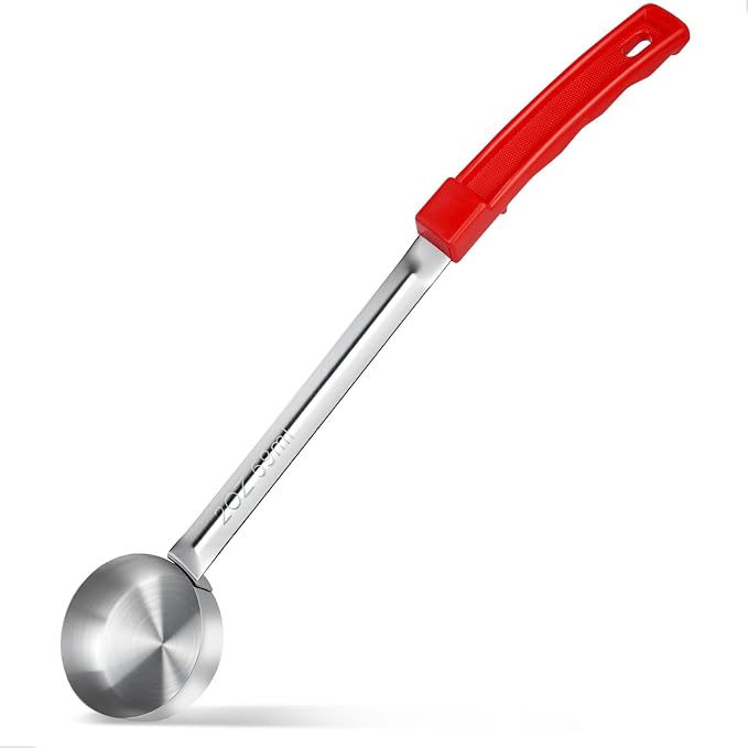 2 Ounce Solid Stainless Steel Portion Control Ladle Spoon -Pizza Sauce Serving by Unknown