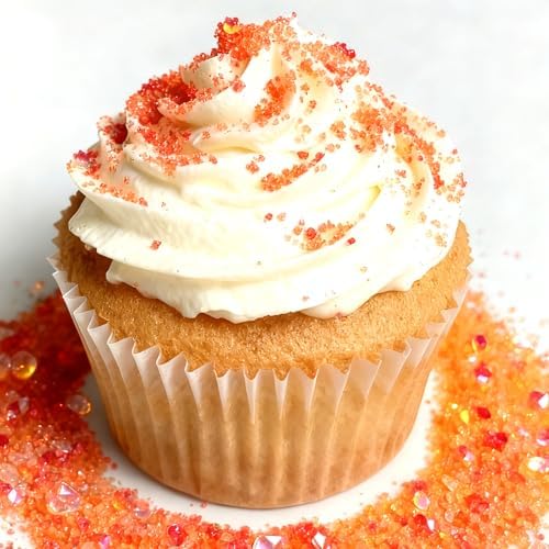Edible Autumn Sanding Sugar Sprinkles 142g/ 5.01oz fall Thanksgiving Themed Sanding Sugar for Baking and Decorating Topping Cake Cookie Cupcake Topper Ice Cream Supplies - Image 7