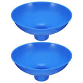 Vesici 2 Pack Extra Large Wide Mouth Funnel 2.5" x 10" Multi Purpose Filling by Vesici