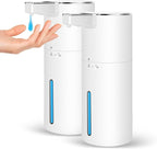 2 Pack Automatic Soap Dispenser: 13.52oz/400ml Wall Touchless Liquid by GURITHEHOME