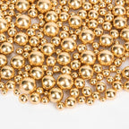 Gold Pearl Sprinkles,130g,Edible Candy Pearls for Baking Sprinkle Mix Size,Edible Sugar Cake Decorations,Cupcake Toppers,Cookie Donuts Ice Cream Decorating,Wedding Birthday Party - Image 5