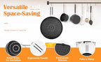 Splatter Screen for Frying Pan, Silicone Grease Splatter Guard, Heat-Resistant - Image 4