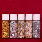 Confect Christmas Sprinkles | Grey, Gold & White Mix | Edible Star, Pearl & Flower Shaped Sprinkles | Elegant Holiday Cake & Cupcake Decorations- 5 Oz - Image 2