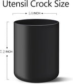 LATCHHOOK Black Kitchen Utensil Holder - Image 6