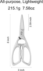 LIVINGO Heavy Duty Kitchen Scissors - Image 3