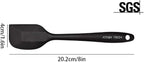 8 Inch Silicone Spatula Set, Food Grade High Temperature and Heat Resistant - Image 5