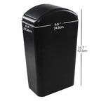 3.5 Gallons Capacity/ 14 Liter Plastic Trash Can, Garbage Bin - Image 3