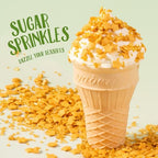 Gold Star Sprinkles for Cake Decorating Gold Sanding Sugar Sprinkles Mix Crystal Sugar for Cookie Baking Ice Cream Brownie Cupcake Toppings Shower Party Wedding - Image 5