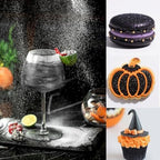 Halloween Edible Glitter Black Glimmer Powder for Cakes Drinks, Colaele Edible Glitter Set Food Grade Luster Dust Metallic Food Decorating Sprinkle for Cake Cookies Decorations,Vegan, 5g/Jar - Image 5