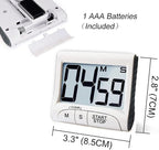 3" Large Display Kitchen Timer -Digital Timer Magnetic Back Loud Alarm On A - Image 3
