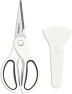 Kitchen Scissors with Magnetic Holder Heavy Duty Magnetic Scissors by DARKEDGE