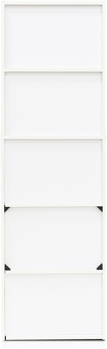 Furinno LUDER Book Shelf, 5-Tier Bookshelf, Bookcase - Image 8