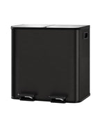 GarveeHome 2 x 4 gal Stainless Steel Double Trash Can by GarveeHome