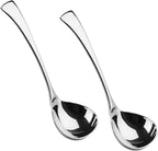 IMEEA 7.6-Inch Small Serving Ladle, 18/10 Stainless Steel Gravy Spoon by IMEEA
