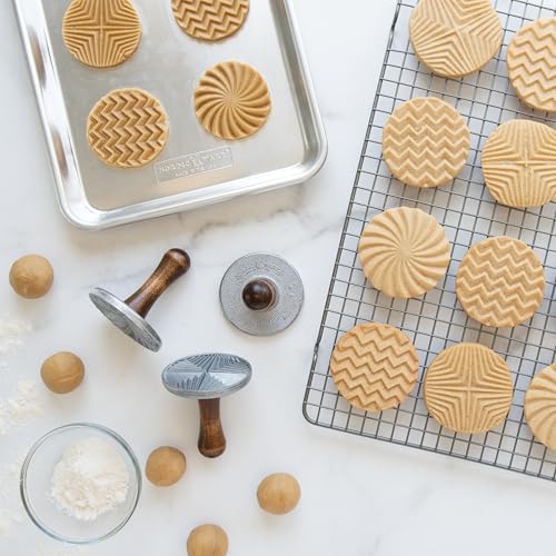 Nordic Ware Geo Cast Cookie Stamps - Image 2